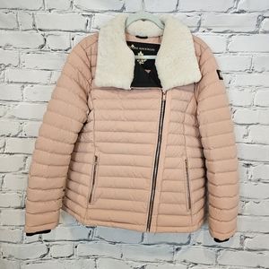 Moose Knuckles Swansea Shearling-Trimmed Jacket